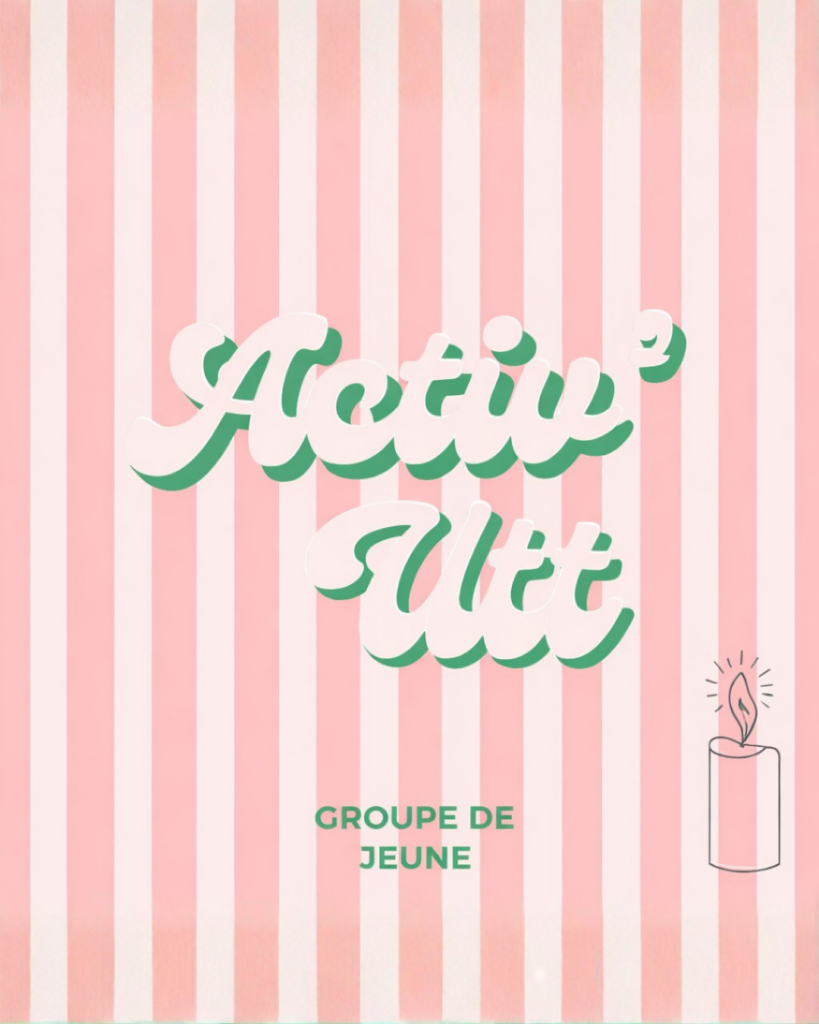 Visuel du groupe de jeunes Activ’Utt de l’Église des Uttins